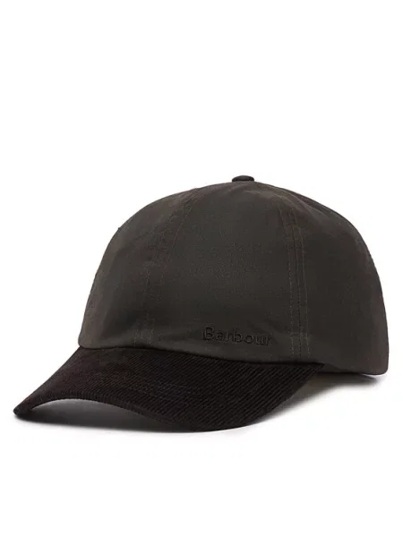 Barbour Šiltovka Tmavo zelená