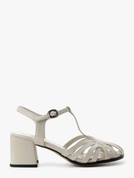 Шкіряні Босоніжки LeBERDES бежевий