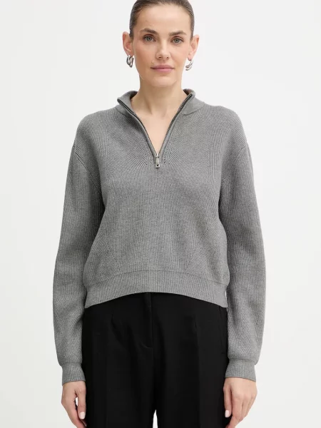 Guess pulover HARLEY gri