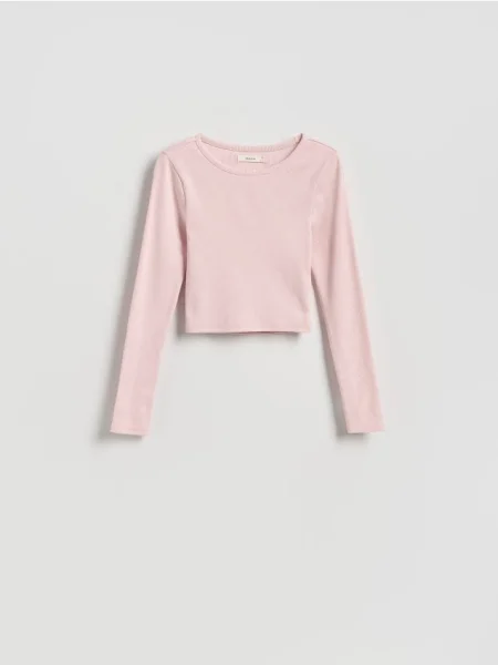 Tricou mânecă lungă Reserved maro