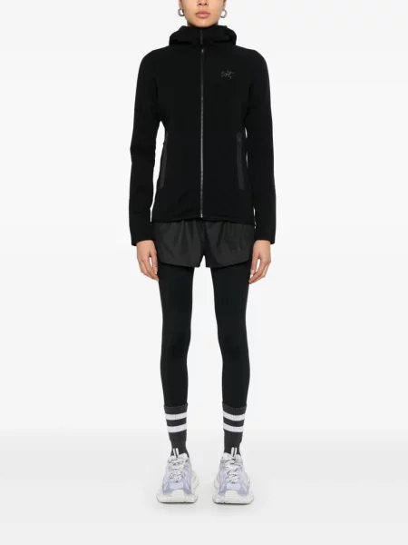 Суичър с качулка Arc'teryx черно
