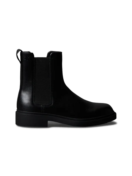 Calvin Klein Gležnjarji Chelsea Dress Lug Chelsea Boot Lth črna
