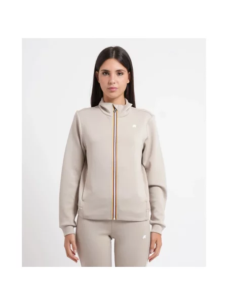 Bluza rozpinana K-way beżowa