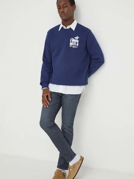 Levi's slim kavbojke SLIM TAPER modra