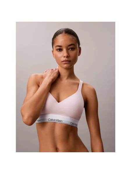 Stanik sportowy Calvin Klein różowy