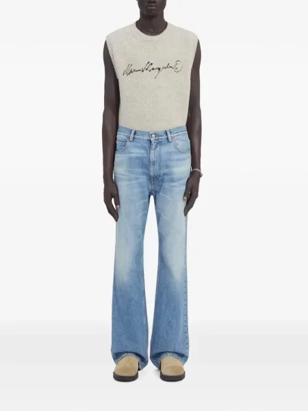 Blugi Mm6 Maison Margiela albastru