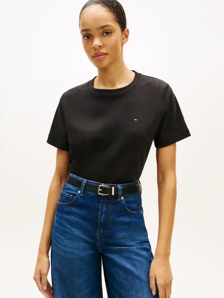 TOMMY HILFIGER Tricou negru