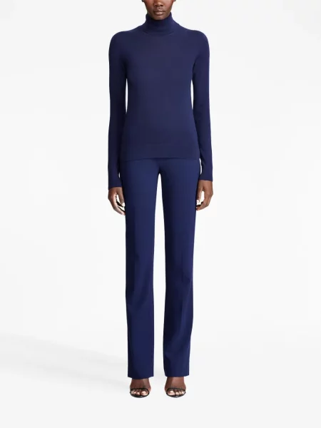 Pulover Ralph Lauren Collection din cașmir albastru