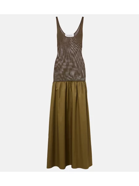 Rochie maxi The Frankie Shop verde