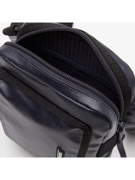 Lacoste Torba Na Z Kontrastowym Detalem granatowa
