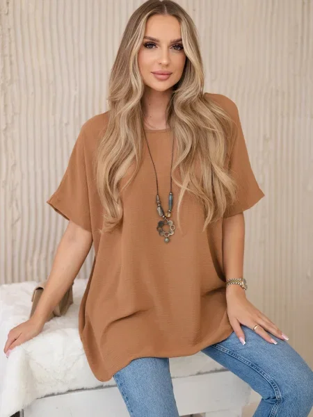 Bluză Kesi Włoski maro