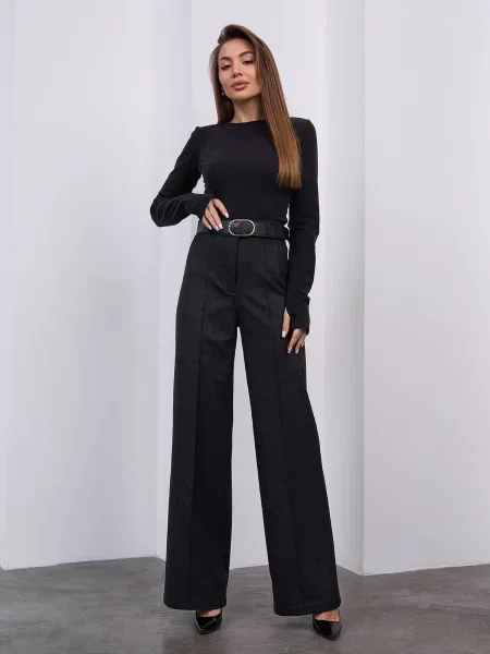 Вовняні Штани повсякденні ISSA Plus мультиколор