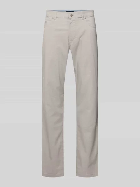 Chinosy o kroju regular fit z 5 kieszeni Christian Berg Men