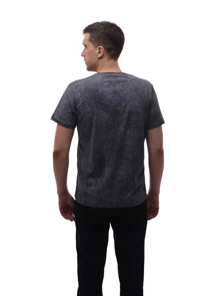 Футболка STREAM темно-сірий віскоза/поліестер сіра