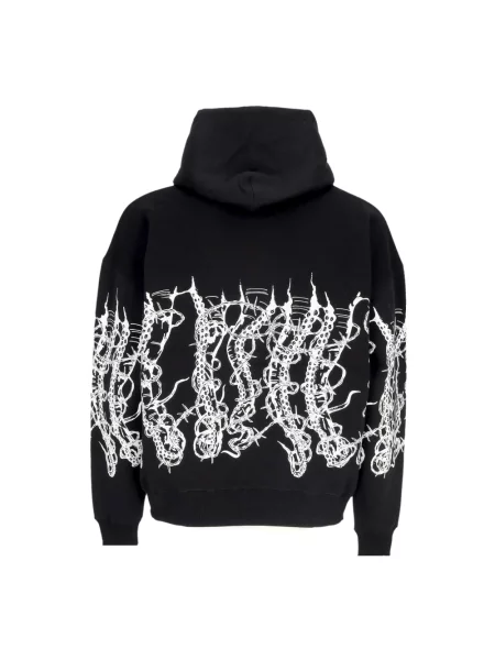 Bluza z kapturem Octopus z kapturem czarna
