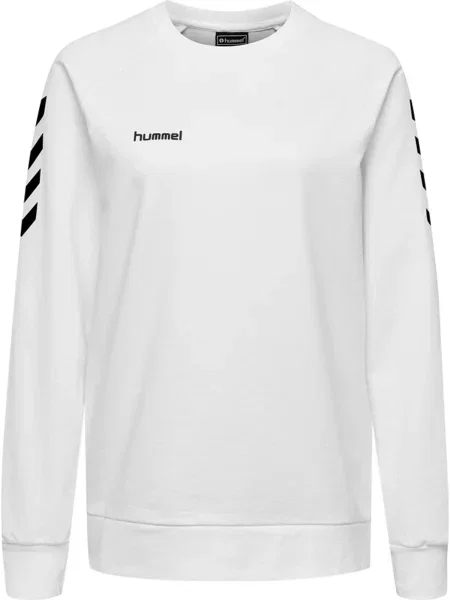 Hummel Športna majica črna / off-bela bela