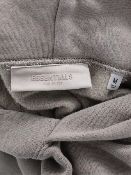 Majica s kapuljačom Fear Of God siva