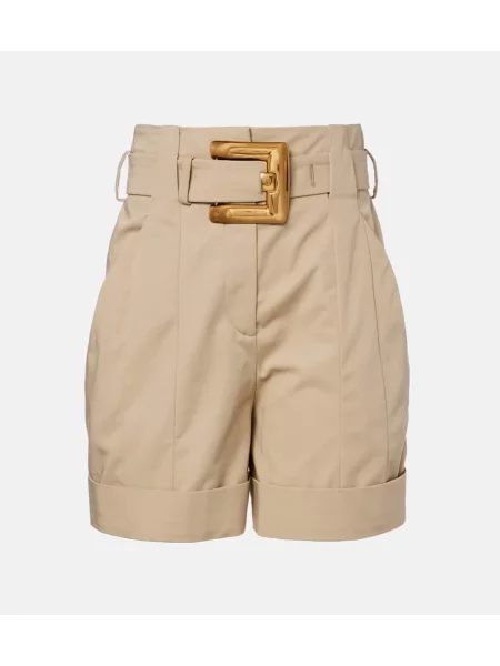 Pantaloni scurți Balmain bej