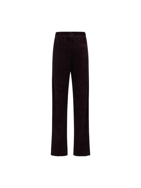 Spodnie Acne Studios fioletowe