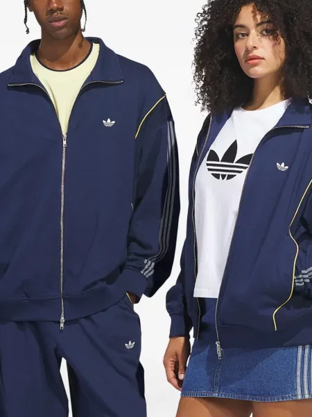 Apykaklė apkirptas marškinėliai Adidas be rankovių balta