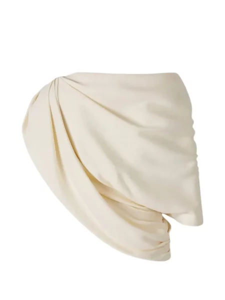 Top Balenciaga drapat cu un umăr gol
