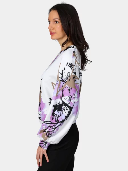 Sweter Luhta Espoi biały