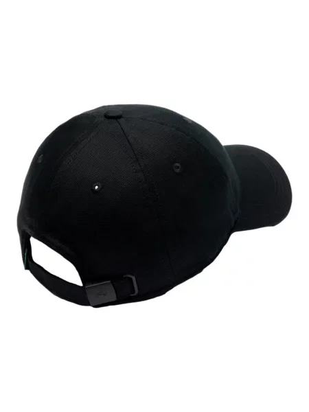 Lacoste czapka z daszkiem z aplikacją czarny