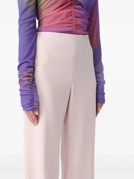 Pantaloni Emporio Armani roz