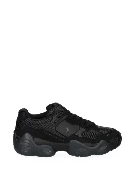 Sneakerși Polo Ralph Lauren cu autograf negru