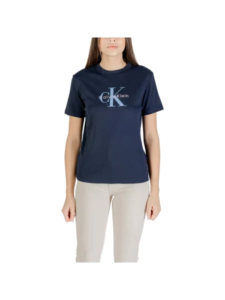 Calvin Klein Jeans T-shirt Hero Classic Tamnoplava Regular Fit plava