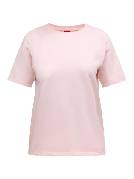 HUGO Bluză de noapte roz pastel alb