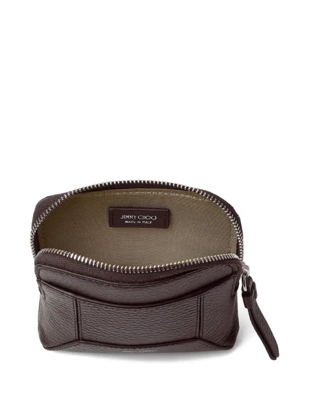 Portofel Jimmy Choo din piele roșu