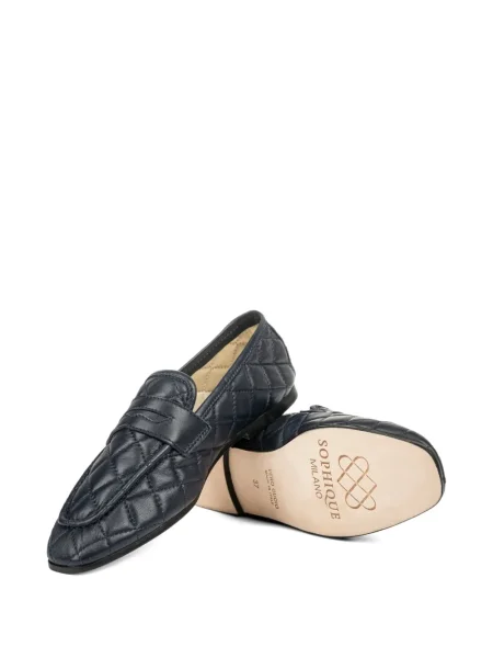 Matlasat pantofi loafer Sophique albastru