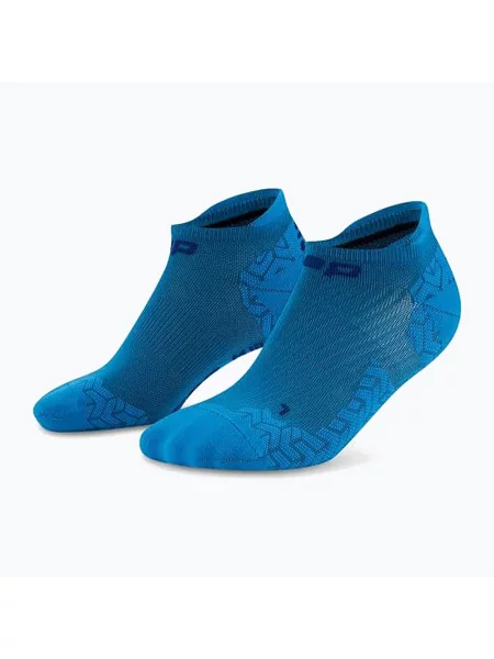 Șosete compresive pentru bărbați CEP Ultralight No Show blue albastru