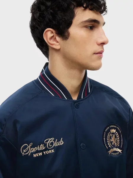 Джинсова куртка Tommy Jeans синя