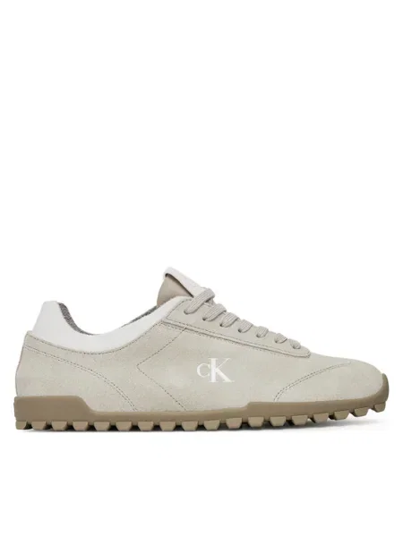 Calvin Klein Jeans Sportcipők Low Profile Runner Mg Sue bézs