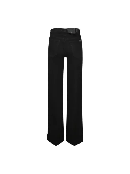 Jeansy dzwony 7 For All Mankind dzwony czarne