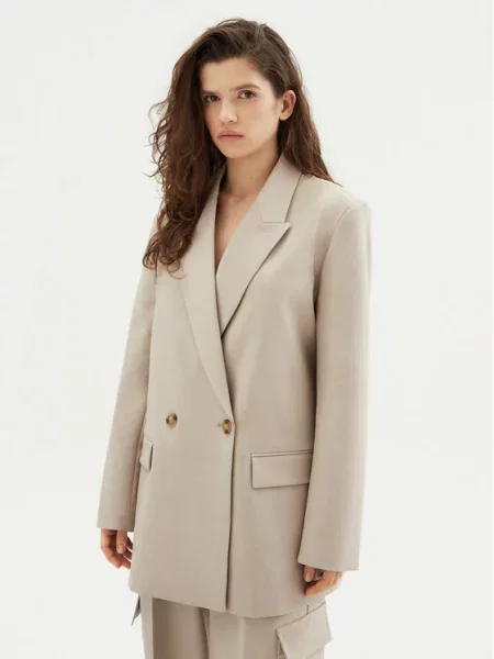 Suknjič Calvin Klein Jeans bež