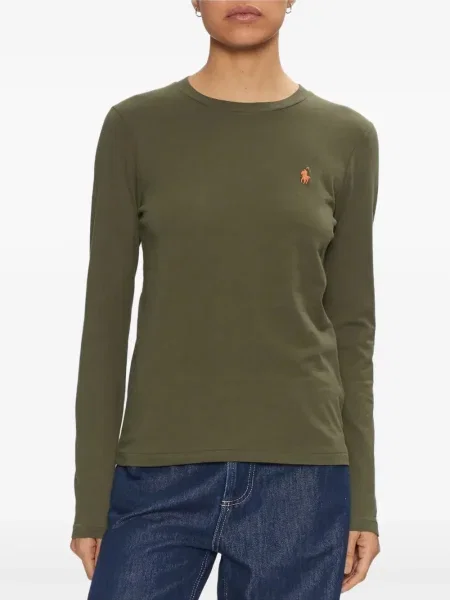 Șosete Polo Ralph Lauren tricotate cu nervuri cu două rânduri de nasturi portocaliu