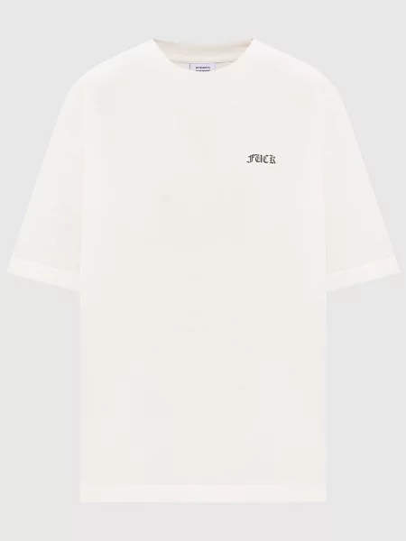 Футболка з принтом Vetements біла