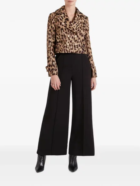Decupat geacă Temperley London cu imagine cu model leopard