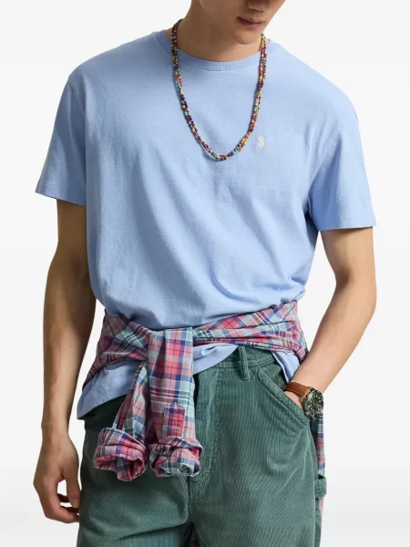 Τρέξιμο polo Polo Ralph Lauren υφαίνω διαγωνίως κλασικό πράσινο