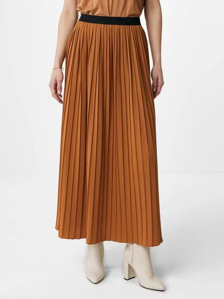 Спідниці MEXX поліестер/еластан коричневий