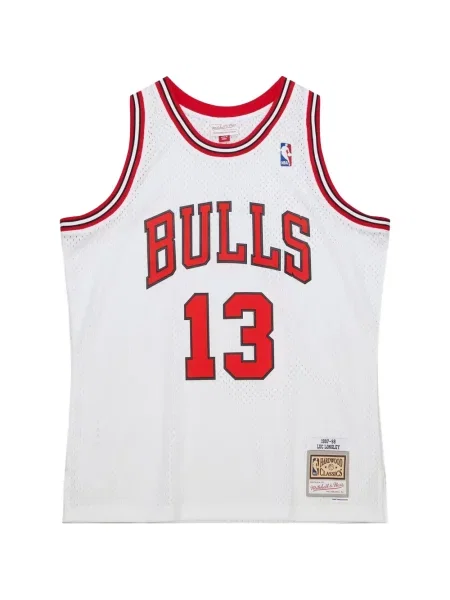 Елек Mitchell & Ness бяло