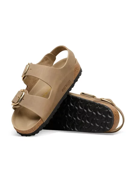 Шкіряні сандалі Birkenstock Milano Big Buckle