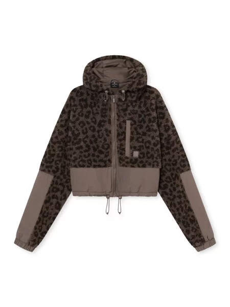 Johnny Urban Jachetă fleece Carey / închis maro