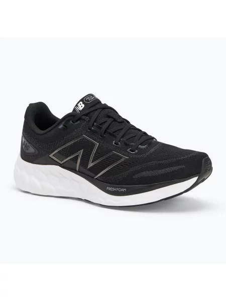 Мъжки обувки за бягане New Balance Fresh Foam v8 black/white бяло
