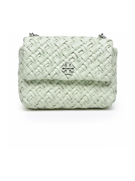Torebka Tory Burch skórzana zielona