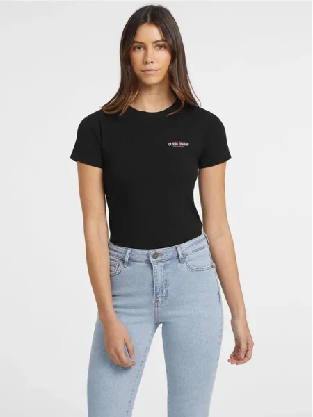 Guess Jeans Tricou negru