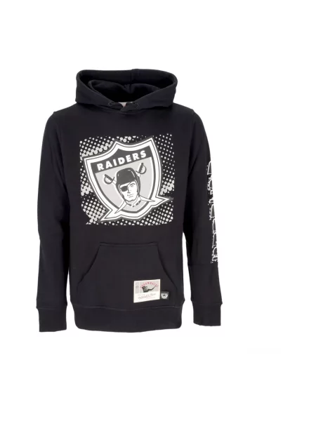 Bluza z kapturem Mitchell & Ness czarna